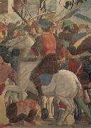 Piero della Francesca The battle between Heraklius and Chosroes oil painting artist